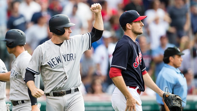 New York Yankees v Cleveland Indians
